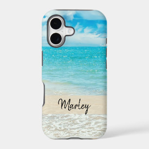 Personalized Beach Scene Case-Mate iPhone Case