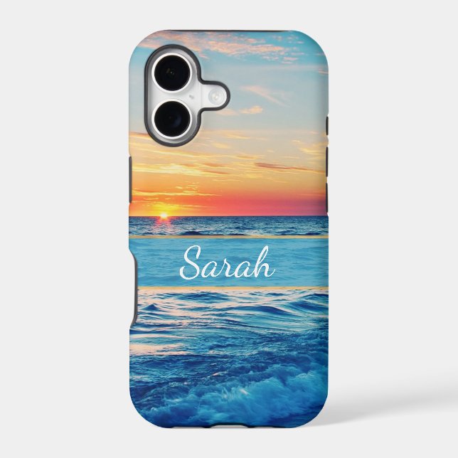 Personalized Beach Sunset Sunrise (Back)