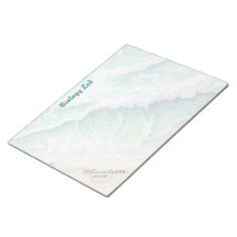 Personalized Beach Themed Note Pad