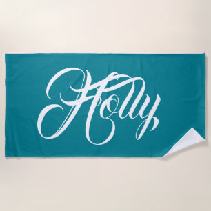 Personalized Beach Towel