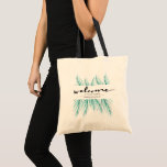 Personalized Beach Wedding Welcome Tote Bag<br><div class="desc">Welcome your wedding guests in style with our "Seaside Greetings" Personalized Beach Wedding Welcome Tote Bag. Inspired by the romance of destination weddings, this tote bag is a chic and thoughtful way to greet your loved ones as they join you in celebrating your special day. Featuring beautifully painted watercolor palm...</div>