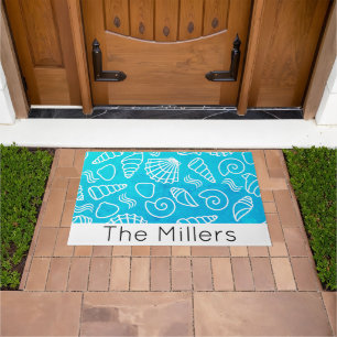 Personalized Beachy  doormat