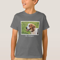 Personalized Beagle Dog Photo and Dog Name