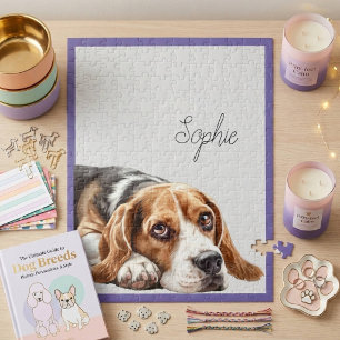 Personalized Beagle Jigsaw Puzzle