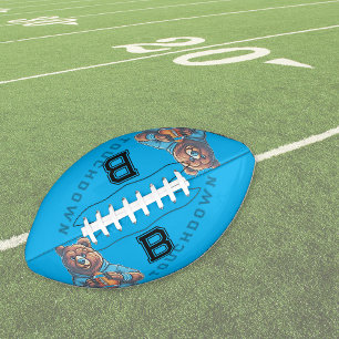 Personalized Bear Football