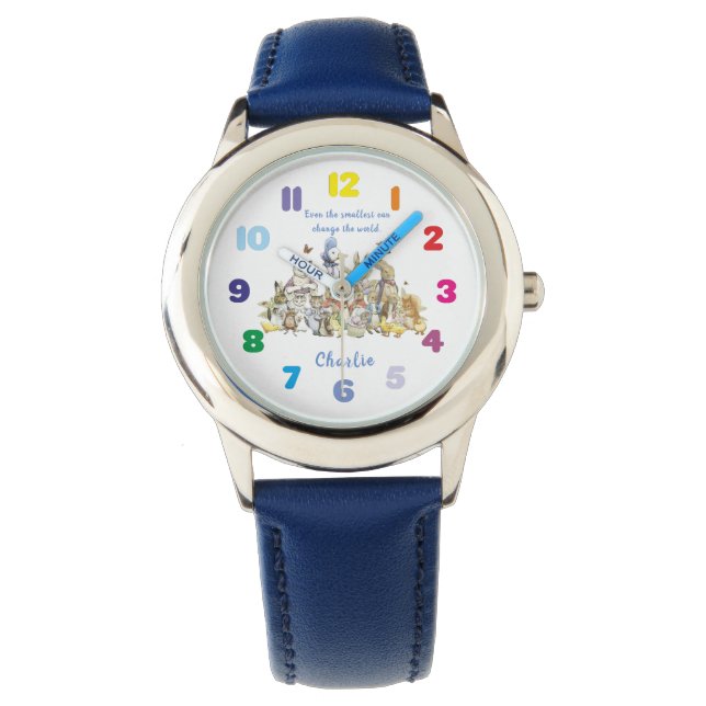 Personalized Beatrix Potter Peter and Friends Watch (Front)