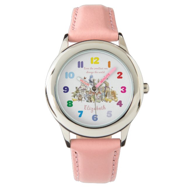 Personalized Beatrix Potter Peter and Friends Watch (Front)