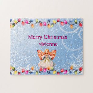 Personalized Beautiful Christmas Puzzle
