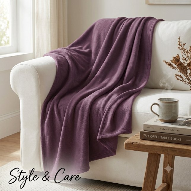 Personalized Beautiful Mulberry Fleece (3 Sizes) Blanket (Personalized Beautiful Mulberry Fleece (3 Sizes) Blanket)