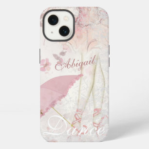 Personalized Beautiful Painted Ballerina Pink Tutu iPhone 13 Case
