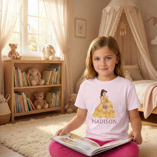 Personalized Beauty and the Beast Belle Book Lover T-Shirt