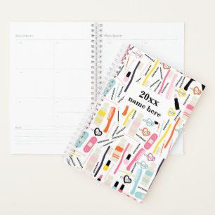 Personalized Beauty School Planner