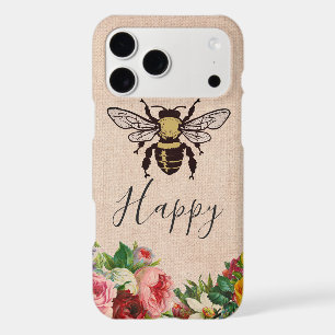 Personalized Bee Happy Phone Case