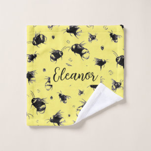 Personalized Beekeeper Gift Wash Cloth