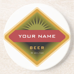 Personalized Beer coasters