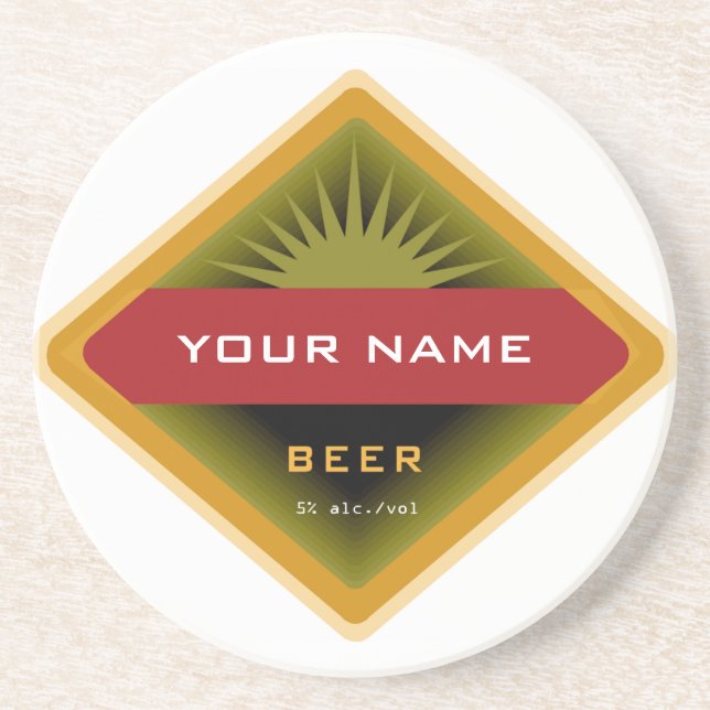 Personalized Beer coasters (Front)