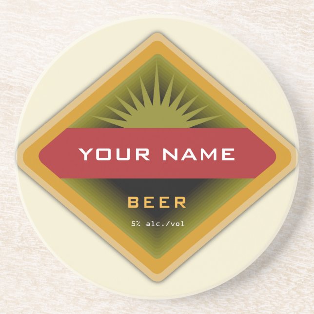 Personalized Beer coasters (Front)