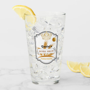 Personalized Beer Glass Cup
