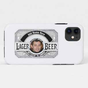 Personalized Beer Label Design iPhone 11 Case