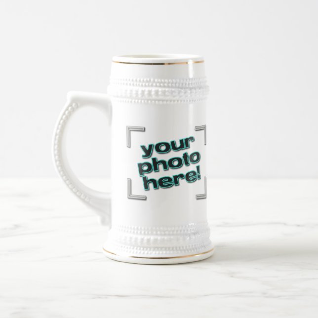 PERSONALIZED BEER STEIN ~#1 UNIQUE GIFT MUG~ (Left)