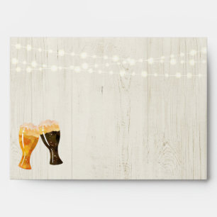 Personalized Beer Toast Brewery Envelope