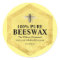 Personalized  Beeswax Label with Apiary Name