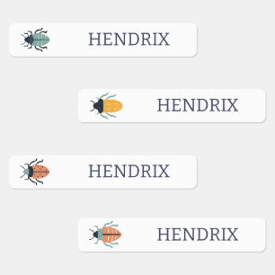 Personalized Beetles School Name