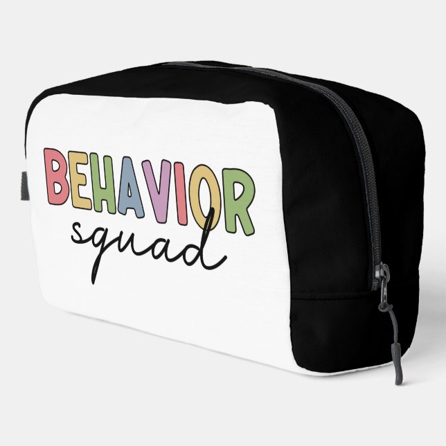 Personalized Behaviour Squad | Behaviour Therapist Dopp Kit (Right Corner)