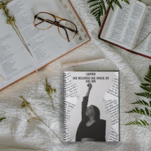 Personalized Believe in Yourself Notebook