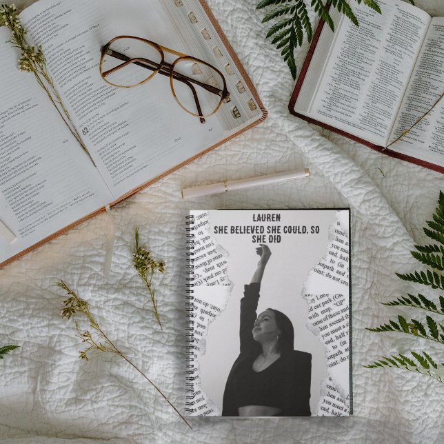 Personalized Believe in Yourself Notebook (Creator Uploaded)