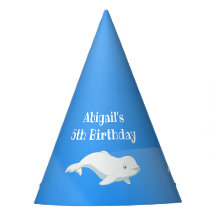 Personalized Beluga Whale Arctic Ocean Birthday