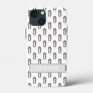 Personalized Bernedoodle Sheepadoodle iPhone 13 Mini Case