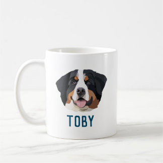 Personalized Bernese Mountain Dog Coffee Mug