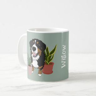 Personalized Bernese Mountain Dog  Coffee Mug