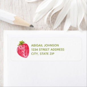 Personalized Berry First Birthday Strawberry
