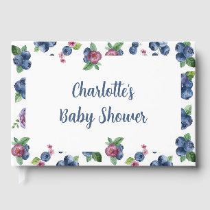 Personalized Berry Sweet Baby Shower  Guest Book
