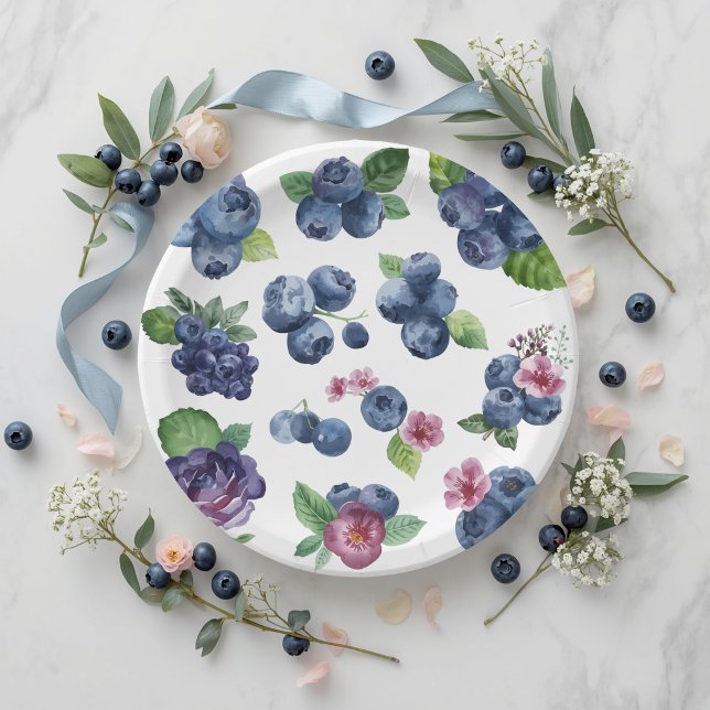 Personalized Berry Sweet Paper Plates (Creator Uploaded)
