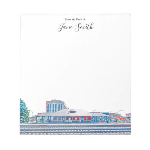 Personalized Berwyn Depot District Notepad