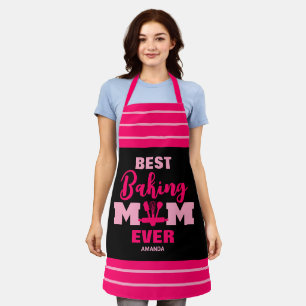 Personalized Best Baking Mom Ever Mother's Day Apron