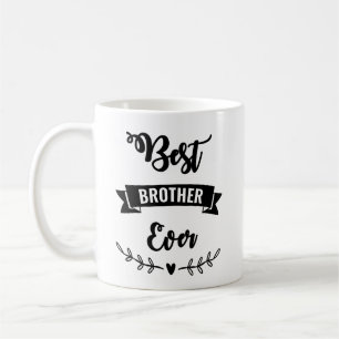 Personalized Best Brother Custom Name Sibling Gift Coffee Mug