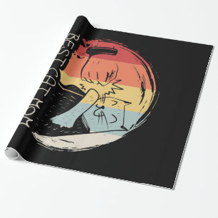 Personalized Best Cat Mom Ever Vintage Wrapping Paper
