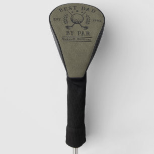 Personalized Best Dad Army Golf Green Head Cover