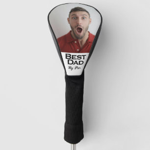 Personalized Best Dad By Par Fathers Day Golf Head Cover
