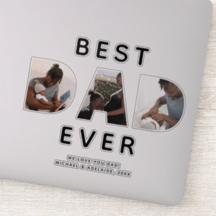 Personalized Best Dad Ever Birthday Photo Laptop