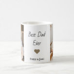 Personalized Best Dad Ever Coffee Mug | Kids Names<br><div class="desc">"Start Dad’s day with a warm reminder of how much he’s loved. This Best Dad Ever coffee mug is personalized with his kids’ names, making it a meaningful and practical gift he’ll use every morning. Whether he’s called Dad, Daddy, Papa, or something unique, this custom mug is the perfect way...</div>