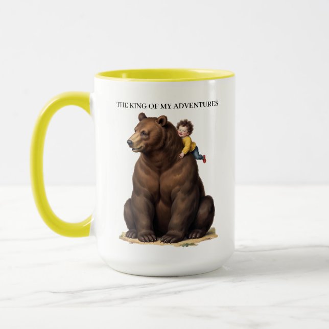 Personalized Best Dad Ever Coffee Mug Papa Gift (Left)