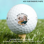 Personalized Best Dad Ever Custom Photo Callaway Golf Balls<br><div class="desc">Best Dad Ever ... Two of your favourite things , golf and your kids ! Now you can take them with you as you play 18 holes . Customize these golf balls with your child's favourite photo and name . Whether it's a father birthday, fathers day or Christmas, these dad...</div>