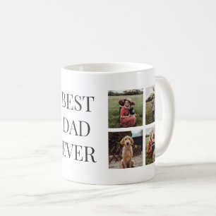 Personalized Best Dad Ever Photo Mug