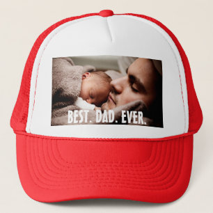 Personalized Best Dad Ever, Photo    Trucker Hat