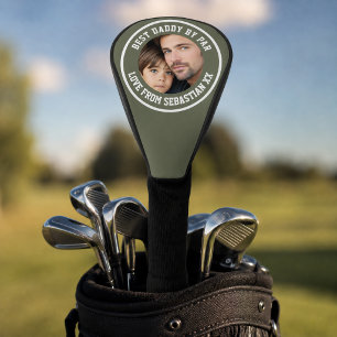 Personalized Best Daddy By Par Fathers Day Golf Head Cover